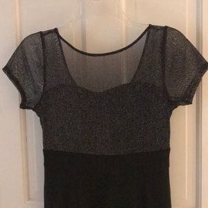 SOMA glitter mesh dress